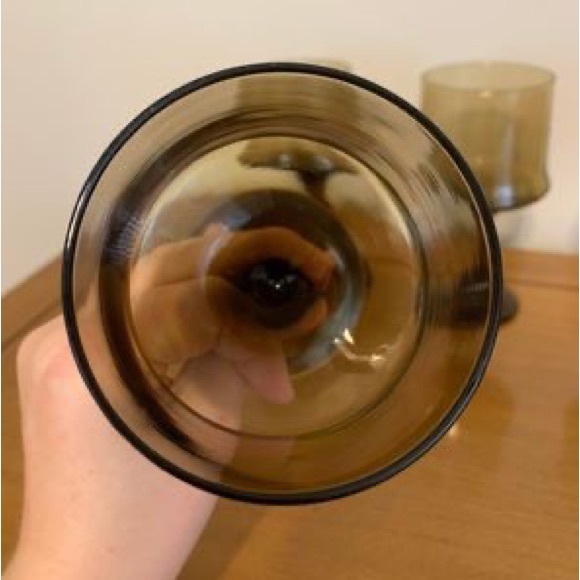 Vintage 1970's Tawny Libbey Impromptu Stem Glasses - Picture 6 of 6